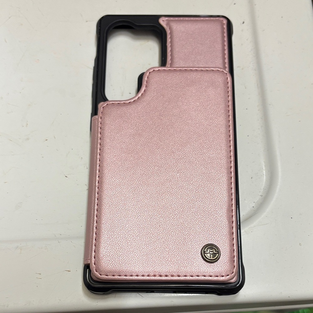 Vinch Pink Card Holder Phone Case for iPhone 17